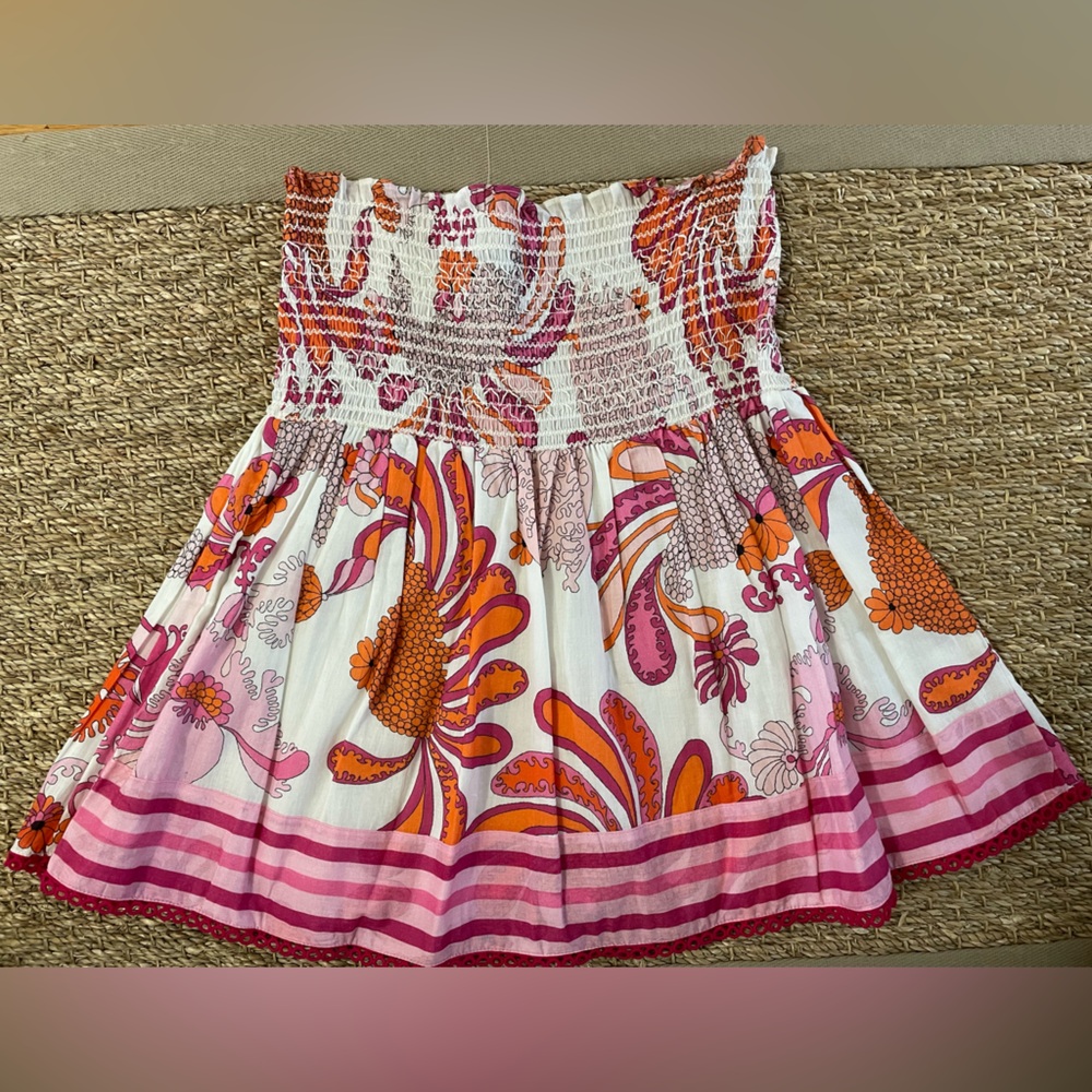 La Plage XS skirt, pinks and oranges, worn 1 time